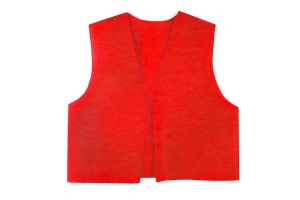KAMIZELKA WIGOFIL CZERWONA 116-128