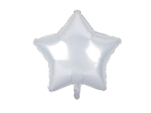 BALON GODAN GWIAZDA BIAŁY 19'' 48cm