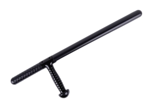 PAŁKA POLICJANTA Z RĄCZKĄ CZARNA 60cm