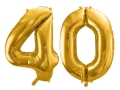 BALONY 40 ZŁOTE 34'' 2szt