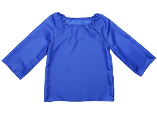 KOSZULA DŁUGI RĘKAW NIEBIESKA 134-140