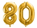 BALONY 80 ZŁOTE 34'' 2szt