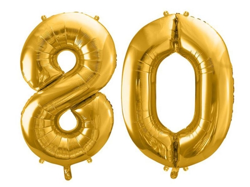 BALONY 80 ZŁOTE 34'' 2szt