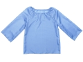KOSZULA DŁUGI RĘKAW BŁĘKITNA 134-140
