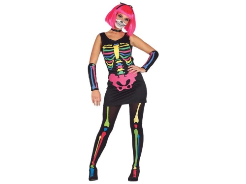 STRÓJ SUKIENKA SZKIELET KOLOROWY S(36-38)