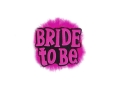 PRZYPINKA BRIDE TO BE FUTERKO RÓŻOWA