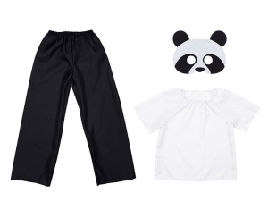 ZESTAW PANDA BIAŁO-CZARNY 98-110 3el
