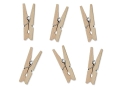 KLAMERKI NATURALNE DREWNO 3,5cm 10szt