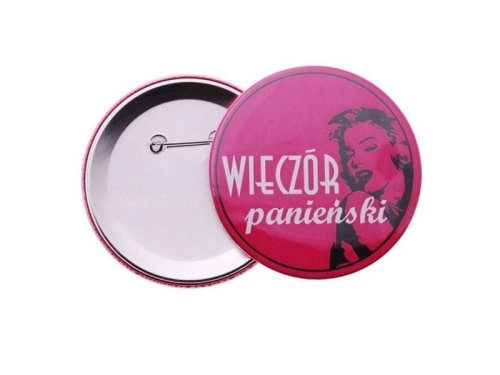 PRZYPINKA WIECZÓR PANIEŃSKI MONROE RÓŻ