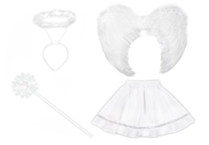 ZESTAW ANIOŁEK BIAŁY 4el