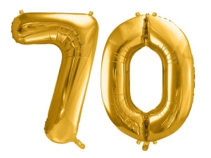 BALONY 70 ZŁOTE 34'' 2szt