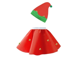 ZESTAW ELF CZERWONY 2el