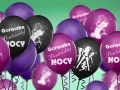 BALON CZARNY GORĄCZKA PANIEŃSKIEJ NOCY 30cm 1szt