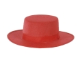 KAPELUSZ FILCOWY FLAMENCO CZERWONY