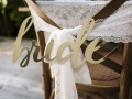 ZAWIESZKI BRIDE GROOM ZŁOTE 2szt