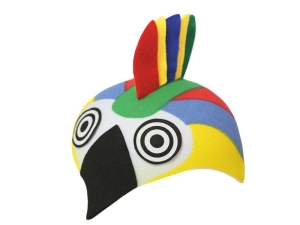 CZAPKA PAPUGA KOLOROWA