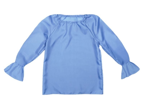 KOSZULA Z MANKIETAMI BŁĘKIT 134-140