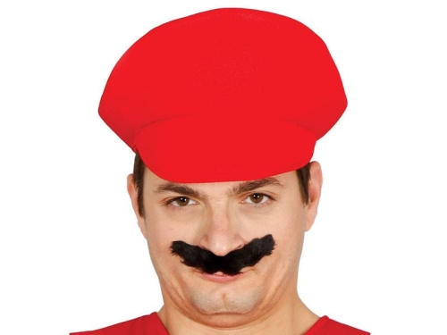 CZAPKA MARIO CZERWONA