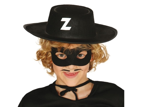 KAPELUSZ ZORRO CZARNY