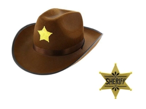 ZESTAW SZERYF BRĄZOWY 2el