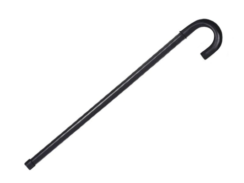 LASKA GRUBA PLASTIKOWA PASTUSZEK CZARNA 73cm