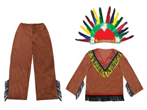 STRÓJ INDIANIN CHŁOPIEC 98-110 3el