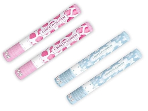 ZESTAW TUBY PŁATKI RÓŻ MOTYLKI RÓŻOWO-BIAŁE 40cm 4szt