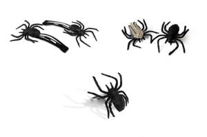 ZESTAW BIŻUTERIA CZAROWNICY CZARNY 3el