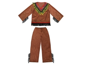 ZESTAW INDIANIN BRĄZOWY 134-140 2el