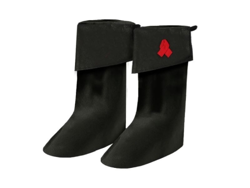 NAKŁADKI NA BUTY LUDOWE WIGOFIL CZARNE 2szt