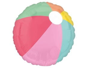 BALON ANAGRAM PIŁKA PLAŻOWA KOLOROWY 17'' 43cm