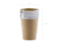 KUBECZKI PAPIEROWE KRAFT 220ml 6szt