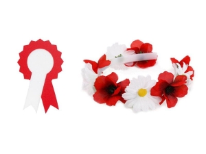 ZESTAW NARODOWY BIAŁO-CZERWONY 2el