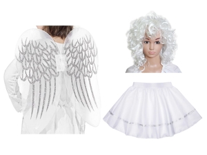 ZESTAW ANIOŁEK BIAŁY 3el