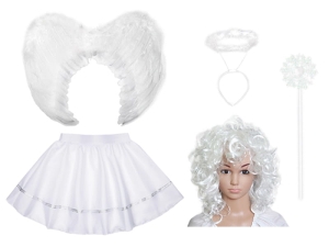 ZESTAW ANIOŁEK BIAŁY L 5el