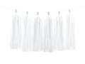 GIRLANDA FRĘDZLE BIAŁA 1,5m