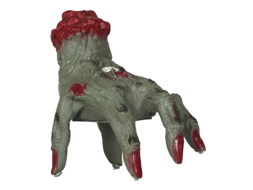 DŁOŃ ZOMBIE DŹWIĘK RUCH ZIELONA 20cm