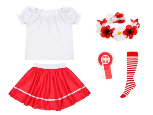 STRÓJ NARODOWY DZIEWCZYNKA 98-110 5el