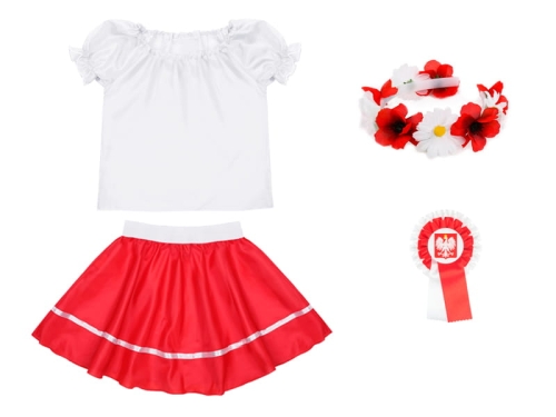 STRÓJ NARODOWY DZIEWCZYNKA 98-110 4el