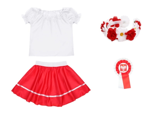 STRÓJ NARODOWY DZIEWCZYNKA 98-110 4el