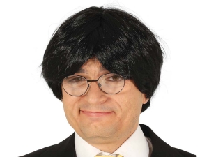 PERUKA KRÓTKA CZARNA
