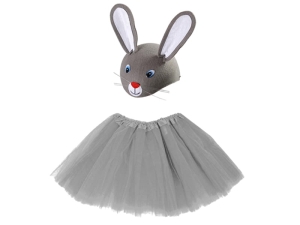 ZESTAW ZAJĄCZEK SZARY 2el