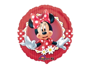 BALON ANAGRAM MYSZKA MINNIE CZERWONY 17'' 43cm