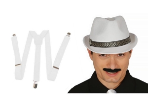 ZESTAW RETRO BIAŁY 2el