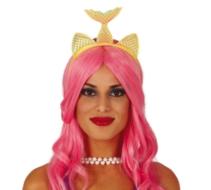 OPASKA OGON SYRENY ZŁOTA 