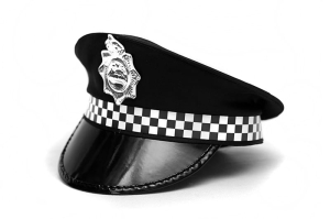 CZAPKA POLICJANTA CZARNA