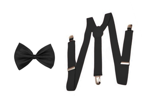 ZESTAW GENTLEMAN CZARNY 2el