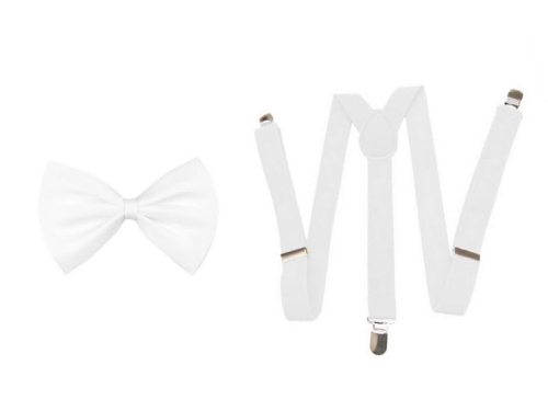 ZESTAW GENTLEMAN BIAŁY 2el