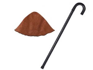 ZESTAW PASTUSZEK BRĄZOWY 2el