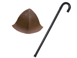 ZESTAW PASTUSZEK BRĄZOWY 2el